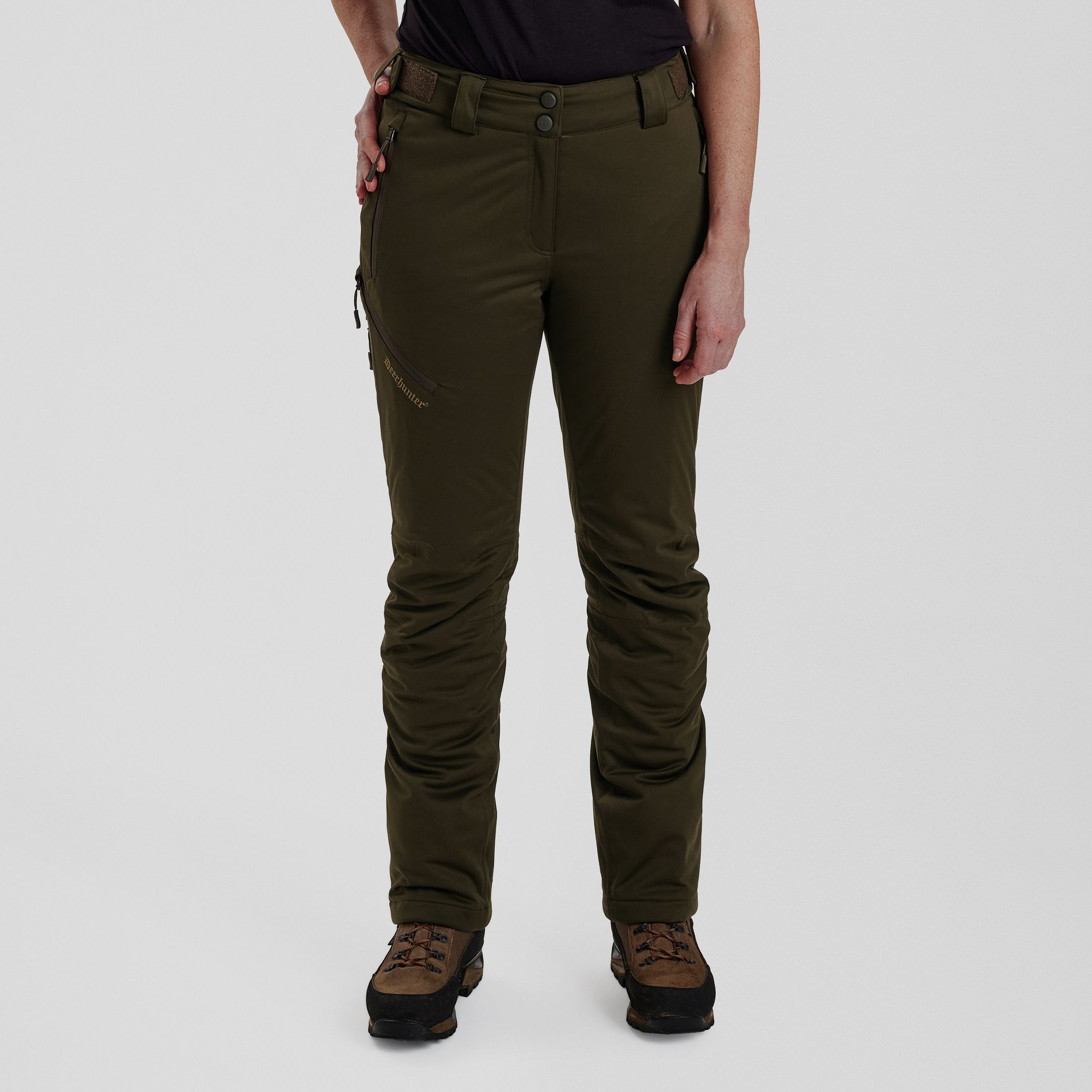 Lady Excape Winter Hose - Art Green – Kleidergröße Damen: 36