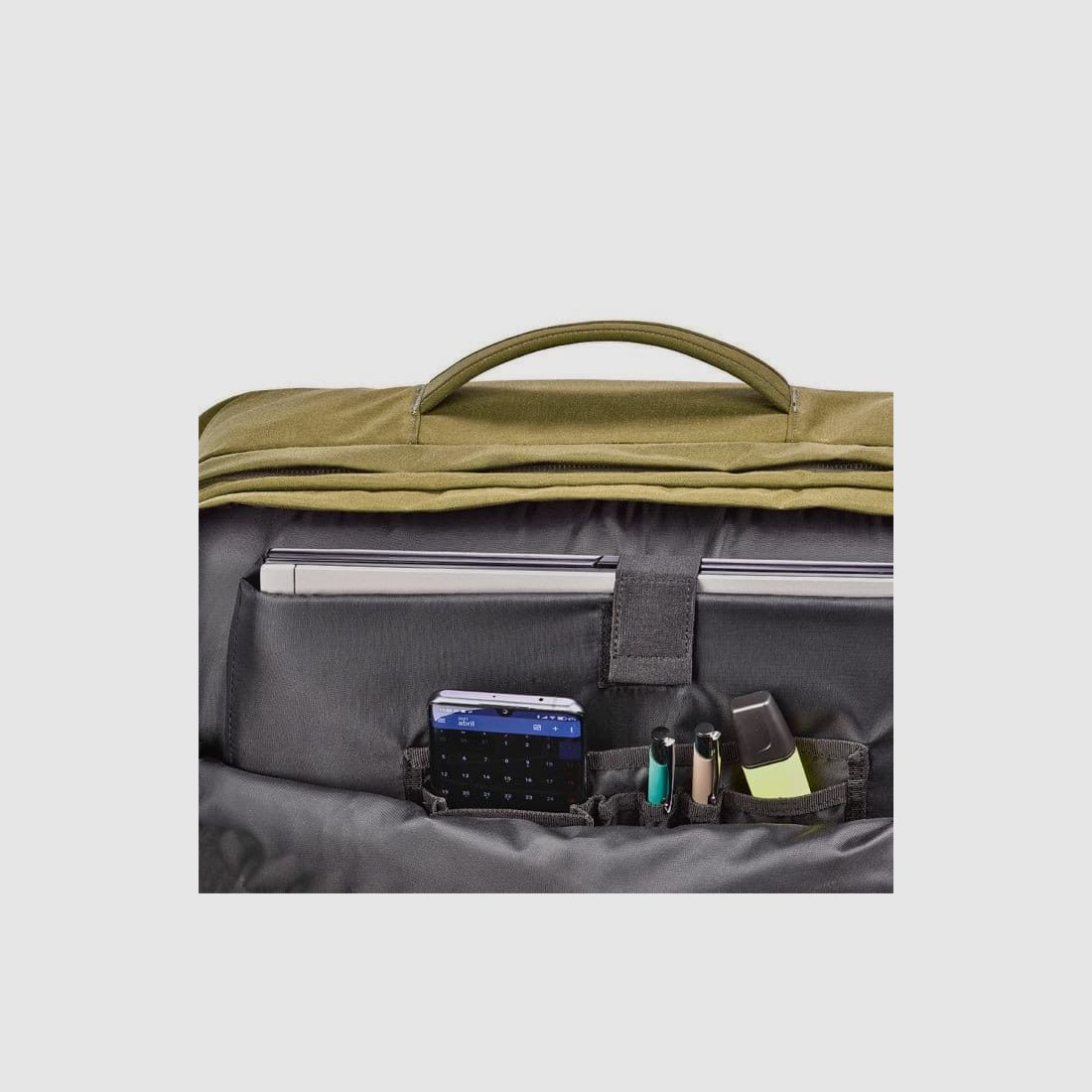 Mochila de viaje Bergara 30l verde oscuro