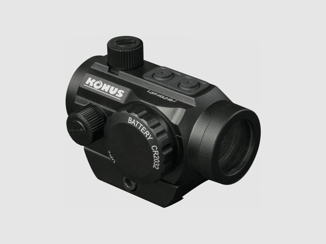 Konus Sight Pro Nuclear für Weaver und Picatinny-Schiene mit Montagesockel
