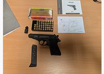 Walther PP 9 mm P.A.K. inkl.Munition