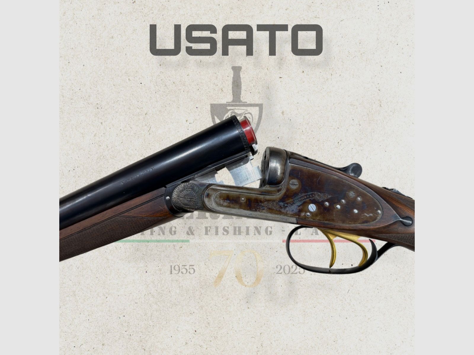 USED – SIDE-BY-SIDE SHOTGUN – BERNARDELLI HOLLAND & HOLLAND SYSTEM cal. 12, image 11 of 14