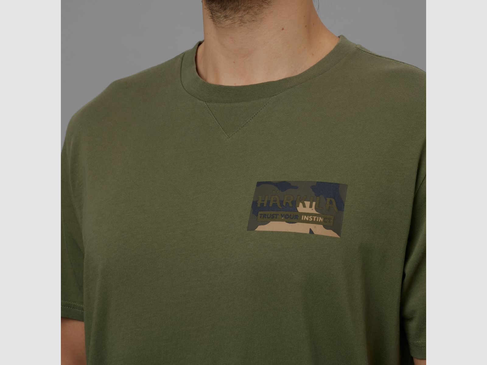 HÄRKILA Core T-Shirt Dark Olive