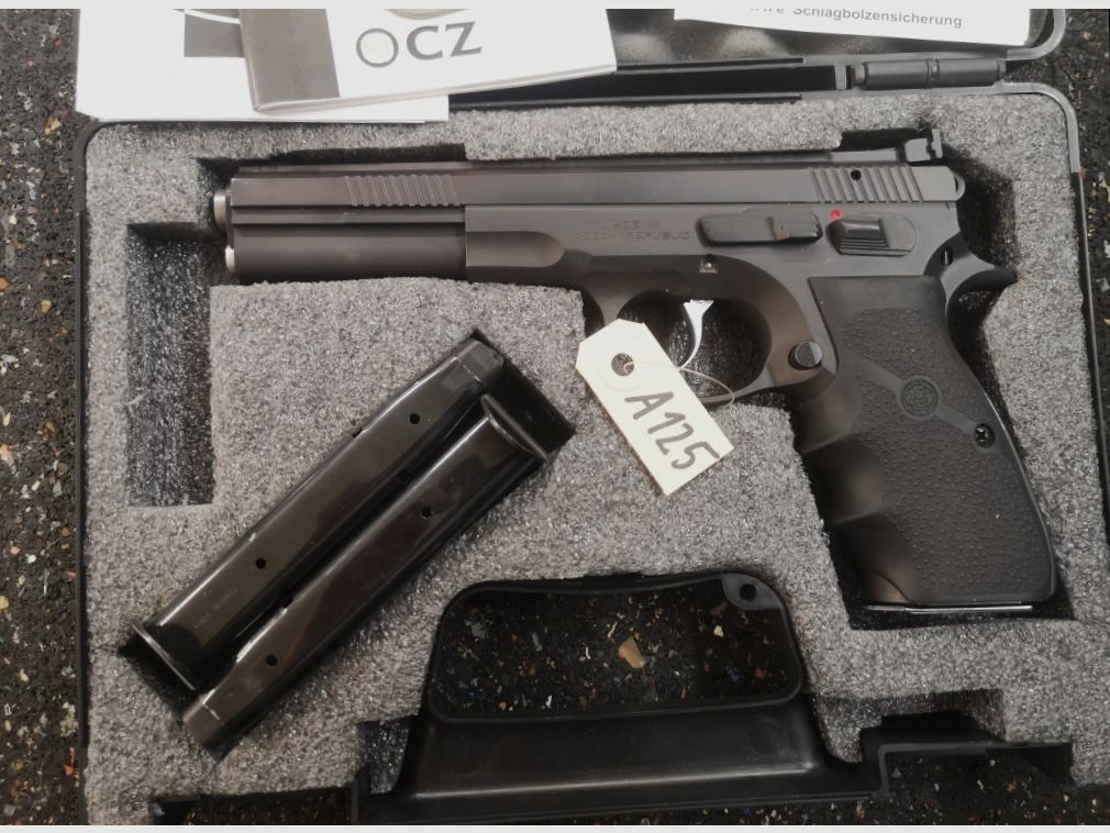 CZ75 Sport II SA (Sport 2) Oschatz Tuning 6" Matchpistole CZ SP01 Viper