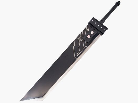 Ostateczny miecz czołgu Final Fantasy z czarnym ostrzem