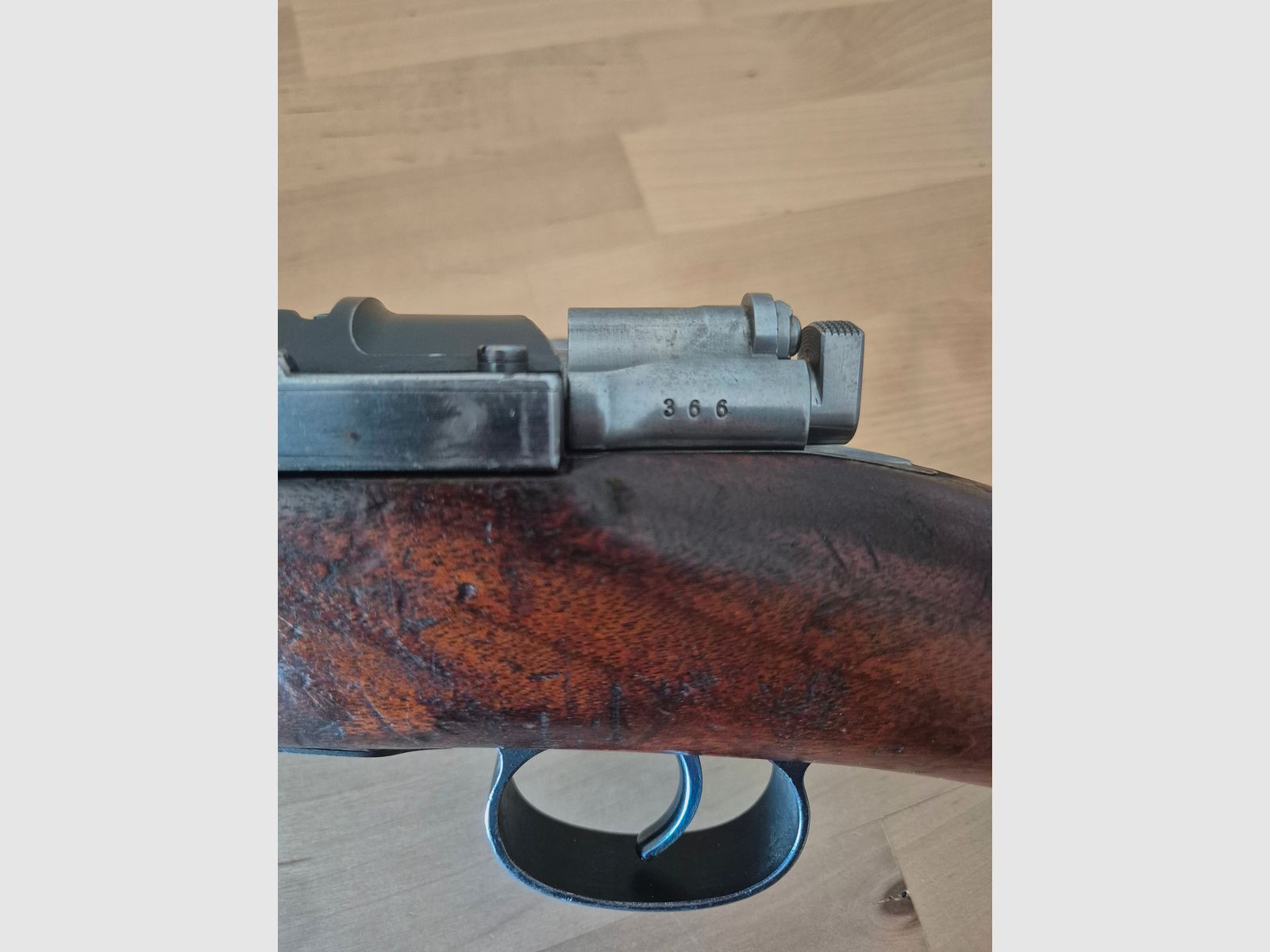 CARL GUSTAFS STADSGEVÄRSFAKTORI Rifle de repetición Schwedenmauser M96 Carl Gustafs 1915, calibre 6,5x55