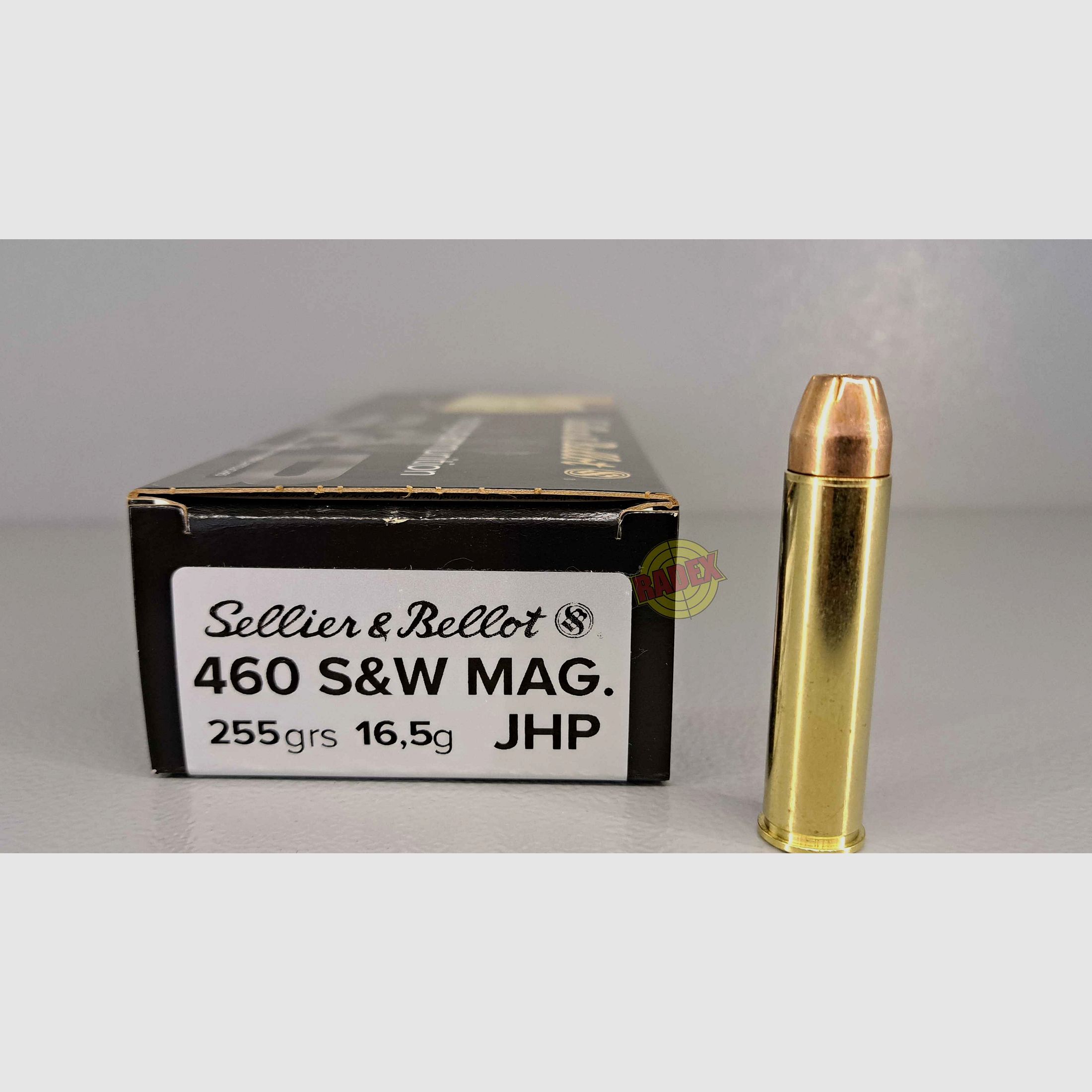 S&B munitie kal. .460 S&W Magnum JHP 16,5 g/255 gr