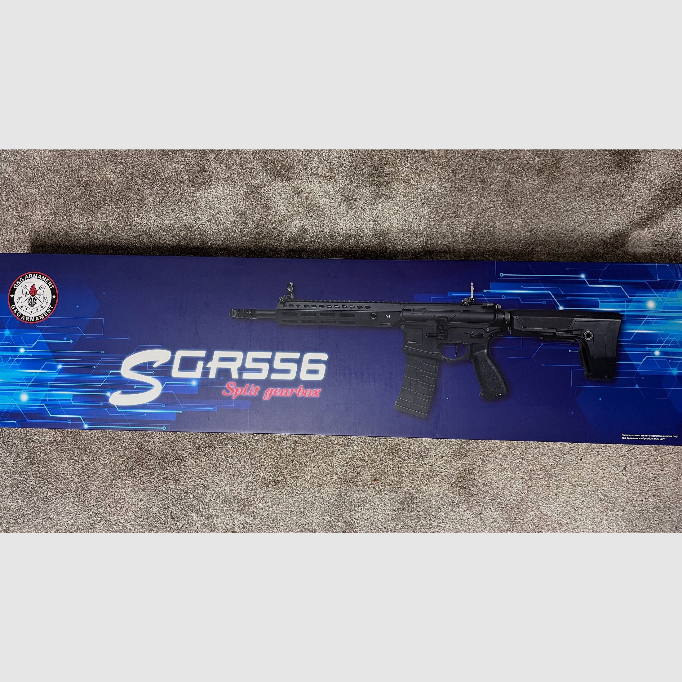 Softair M4 SGR556 Split gearbox | G&G ARMAMENT