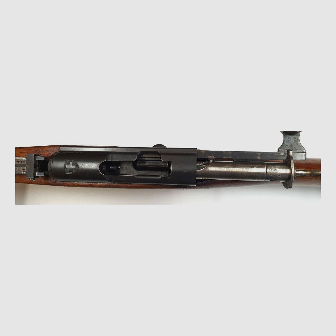Bern Weapons Factory Repeating Rifle Bern Weapons Factory Swiss K31 Caliber 7.5x55 Swiss complete matching numbers + bayonet