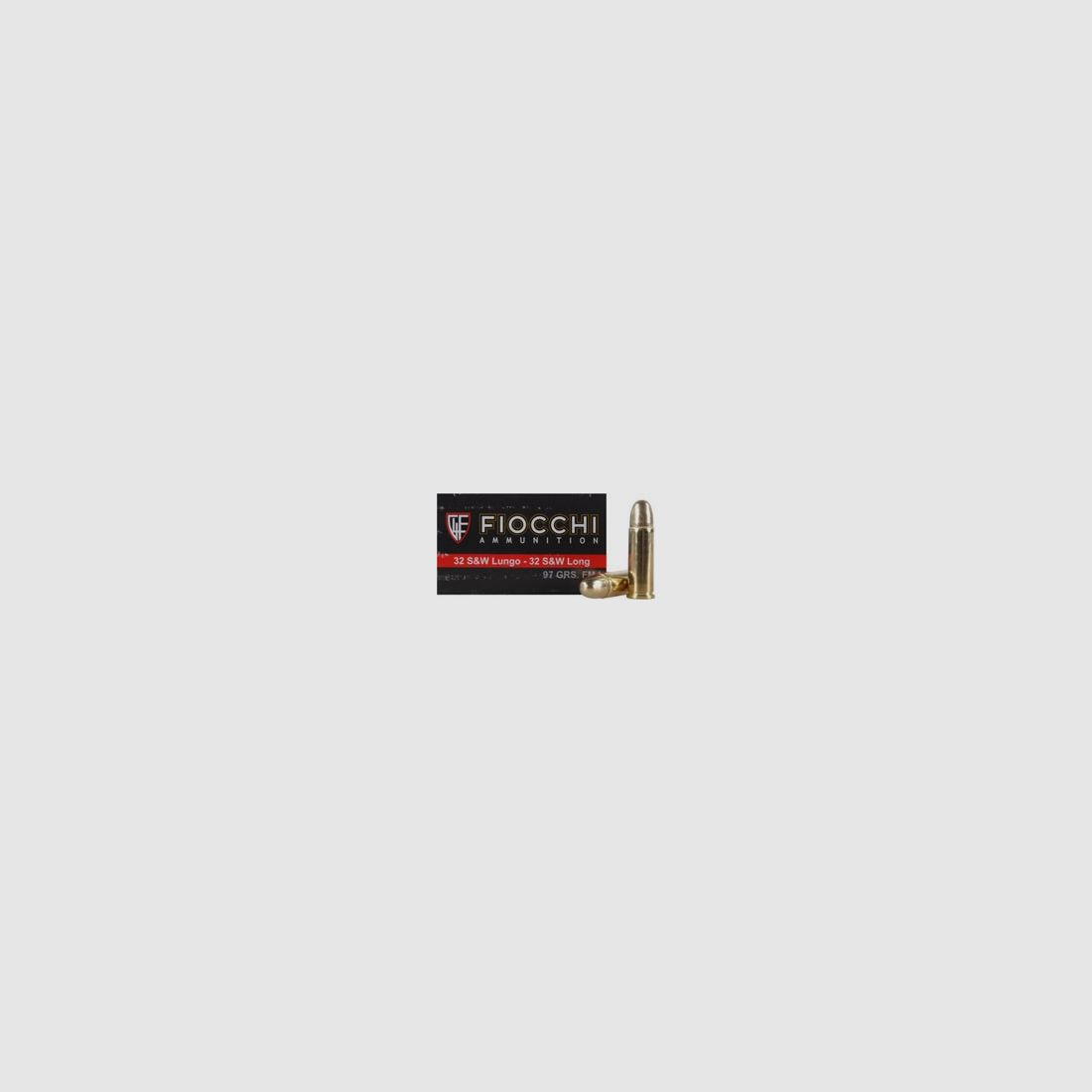 Munición FIOCCHI – 32 S&W LUNGO – 97 grains – blindada