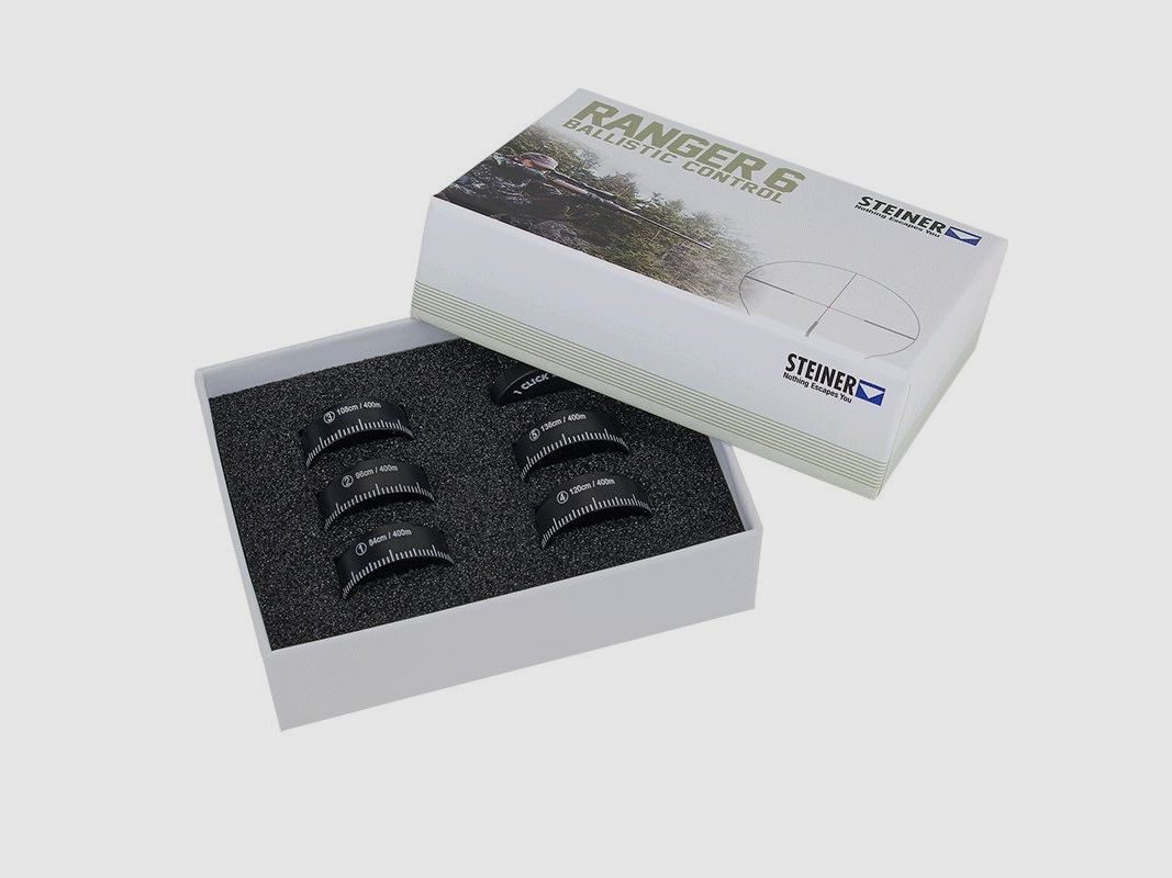 Steiner Ballistic Control Set for Ranger 6 for riflescope
