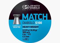 JSB Match schwer 0,53g 4,50mm Diabolo Munition