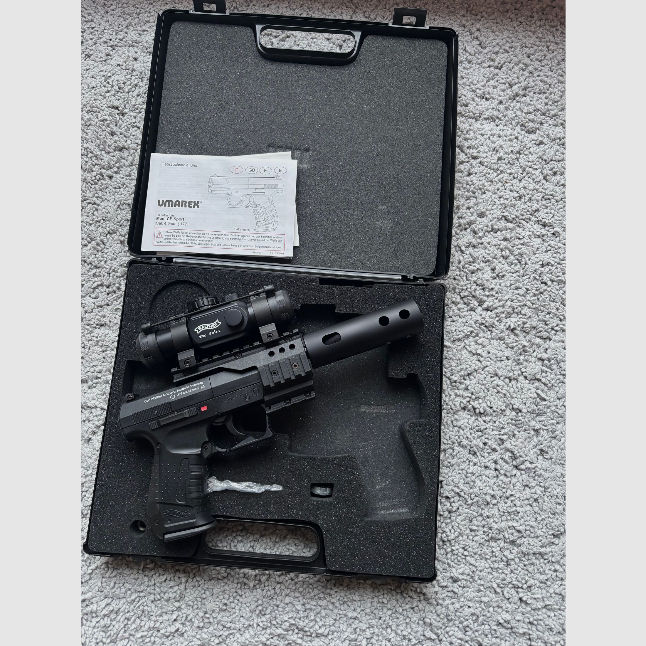 Walther Nighthawk CO2 Pistool