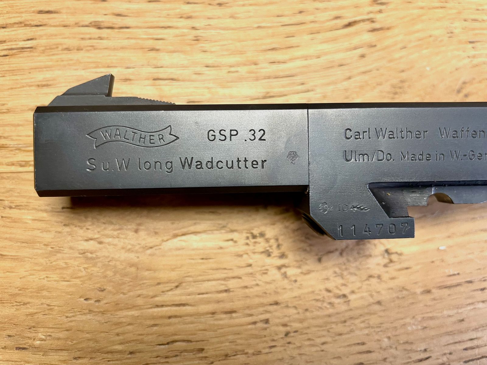 Walther GSP .22lr Komplettset inkl WSOSP  .22short u .32SuW long WC