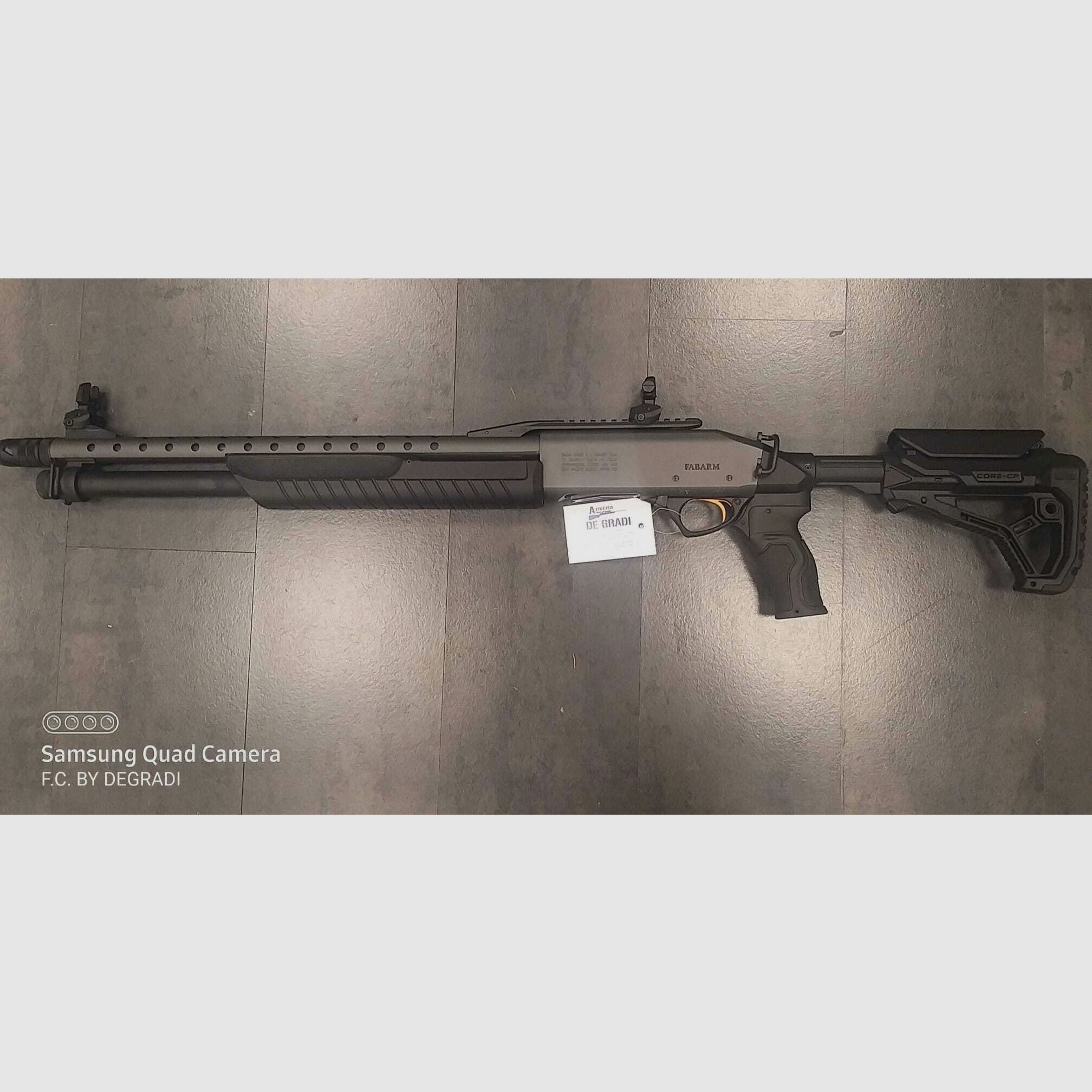 FABARM SDASS PRO STAGE 2 TELESCOPIC CARBON GREY, immagine 9 di 9