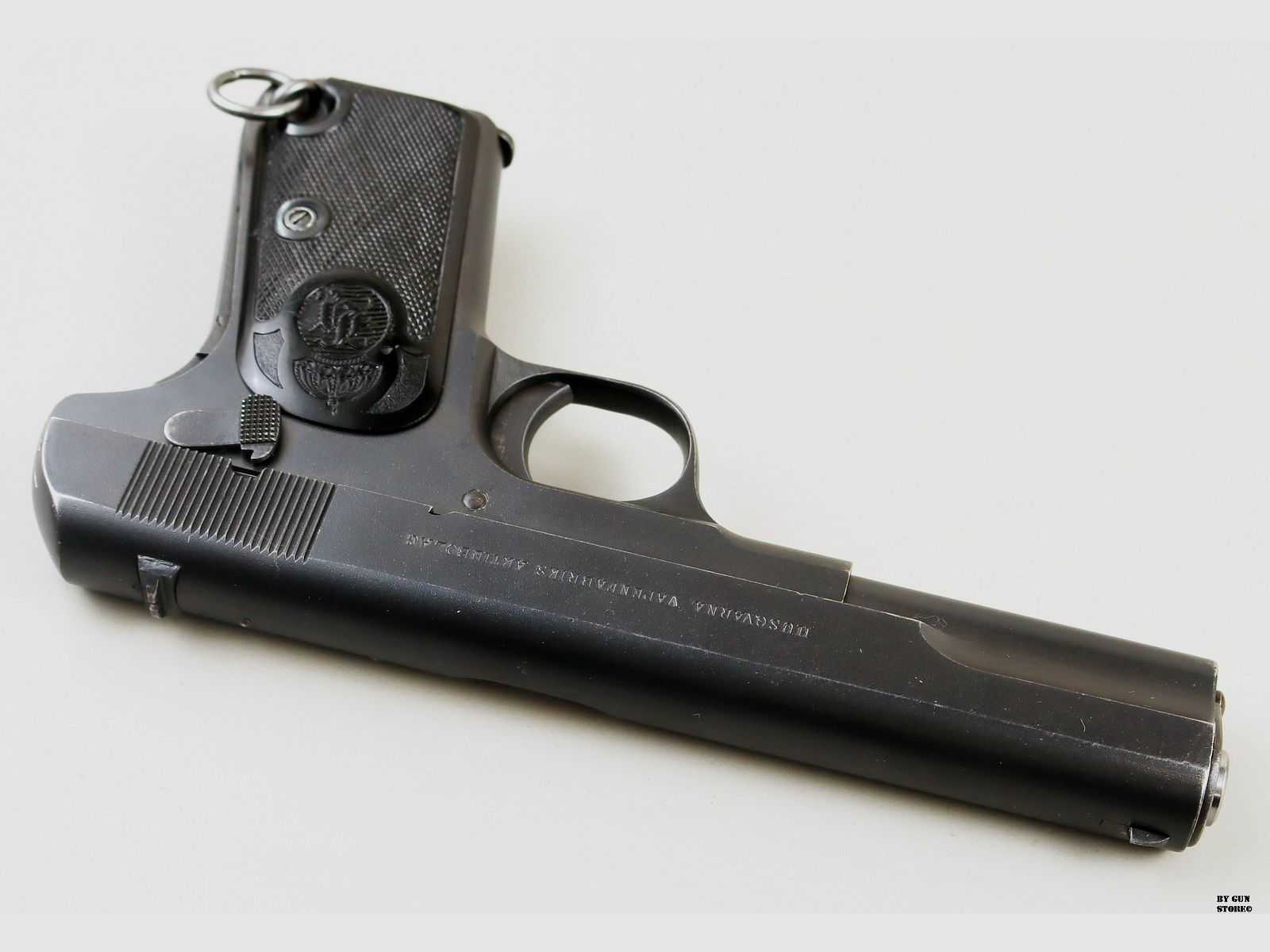 Pistole Husqvarna mod. M/07 cal. 9mm Br. Long matr. 77797, Bild 5 von 10