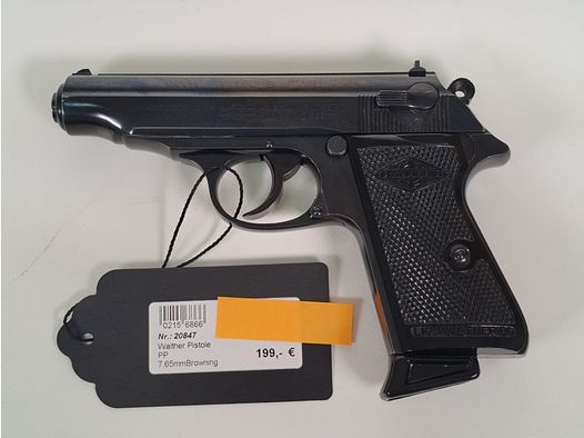 Manurhin Walther PP – 7,65 mm Browning – jak nowy