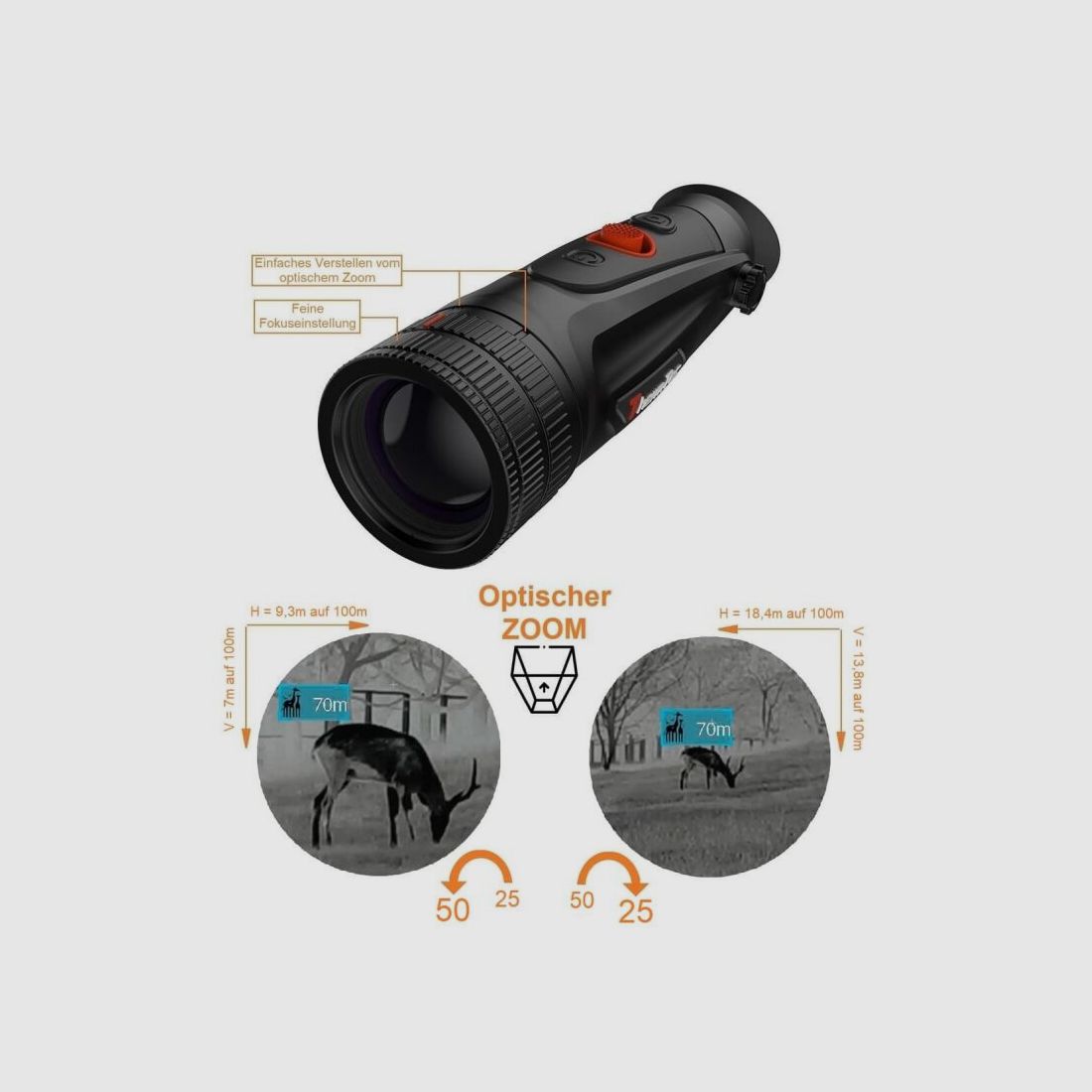 ThermTec Wärmebildgerät Cyclops 350D