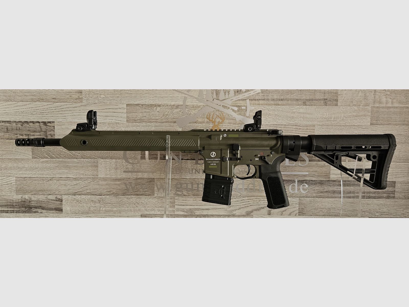 Schmeisser AR15 M4FL Sport Oliv 14,5" Cal. .223Rem. - ¡envío gratis! - Producto nuevo del comercio especializado