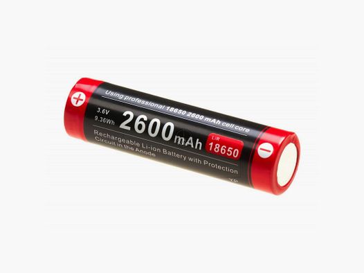 Klarus 18650 Battery 3.7V 2600mAh Micro-USB