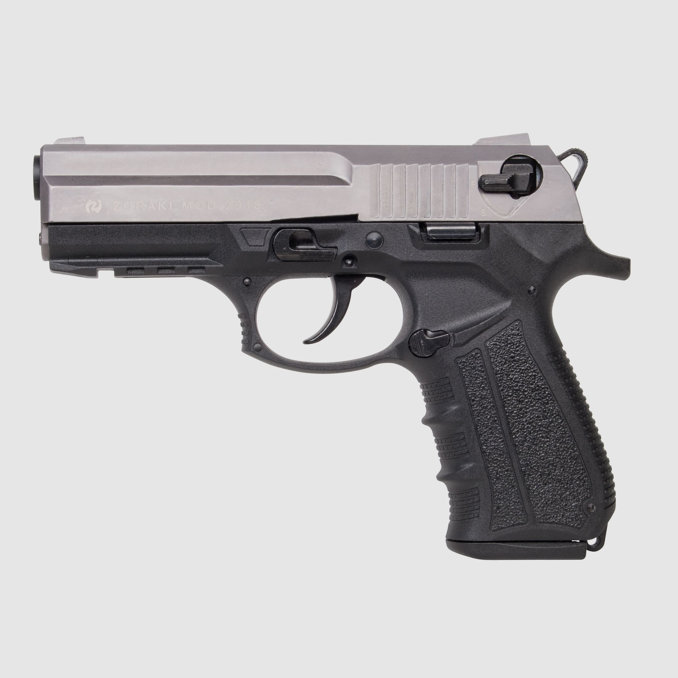Zoraki 2918 Titan 9mm P.A.K. - Signal de gaz