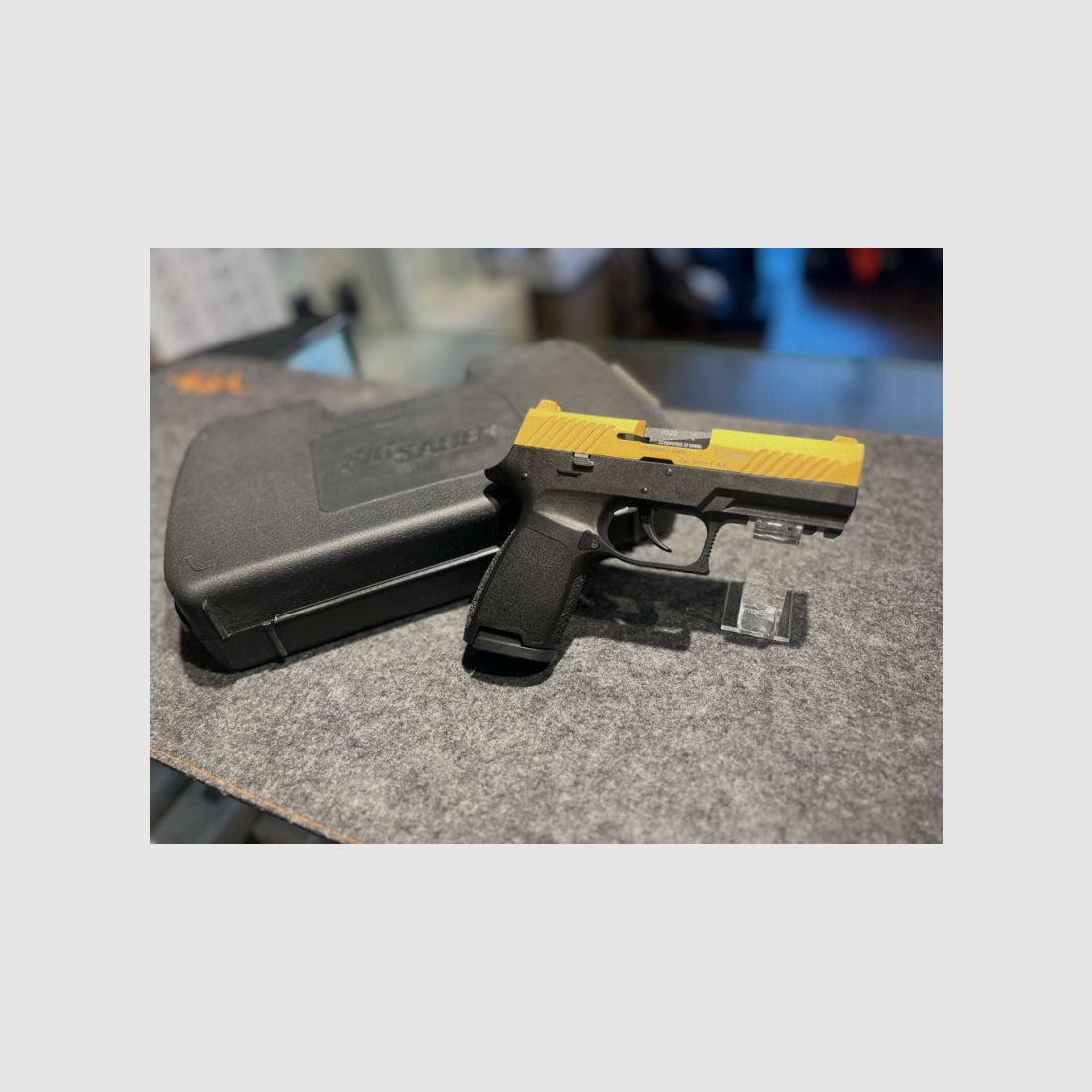 SigSauer P320 bicolor gold/schwarz - NEU, OVP!