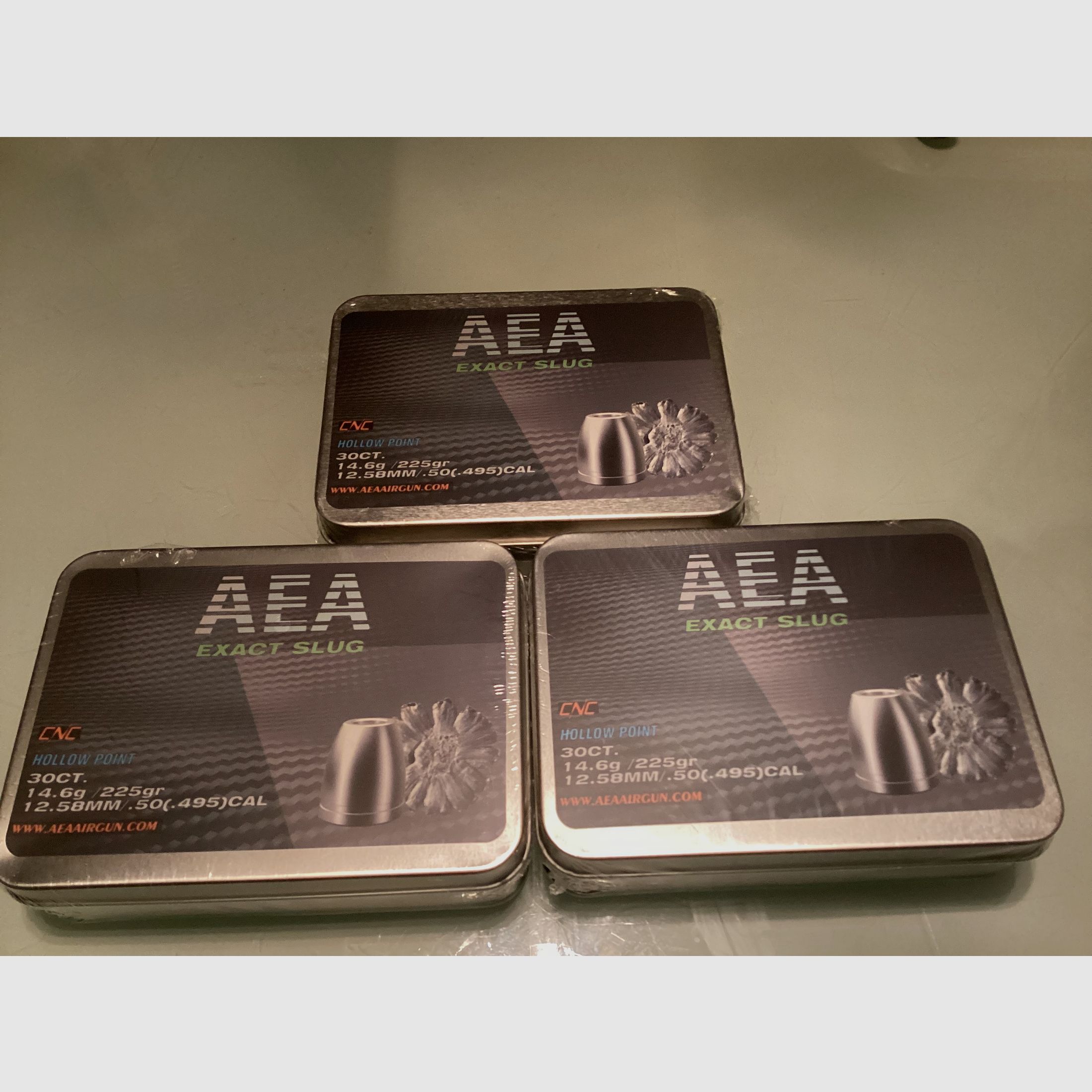 Neu AEA Exact Sulg cal 50 neu und noch verschweißt Megalodon und Challenger