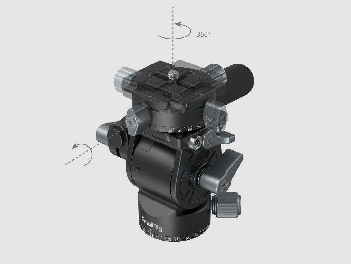 SmallRig Lightweight Fluid Video Head, Bild 3 von 8