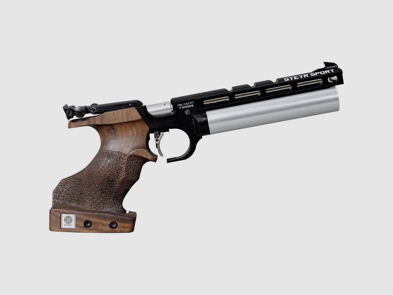 STEYR EVO 10 E COMPACT ZILVER / ZWART, afbeelding 3 van 5