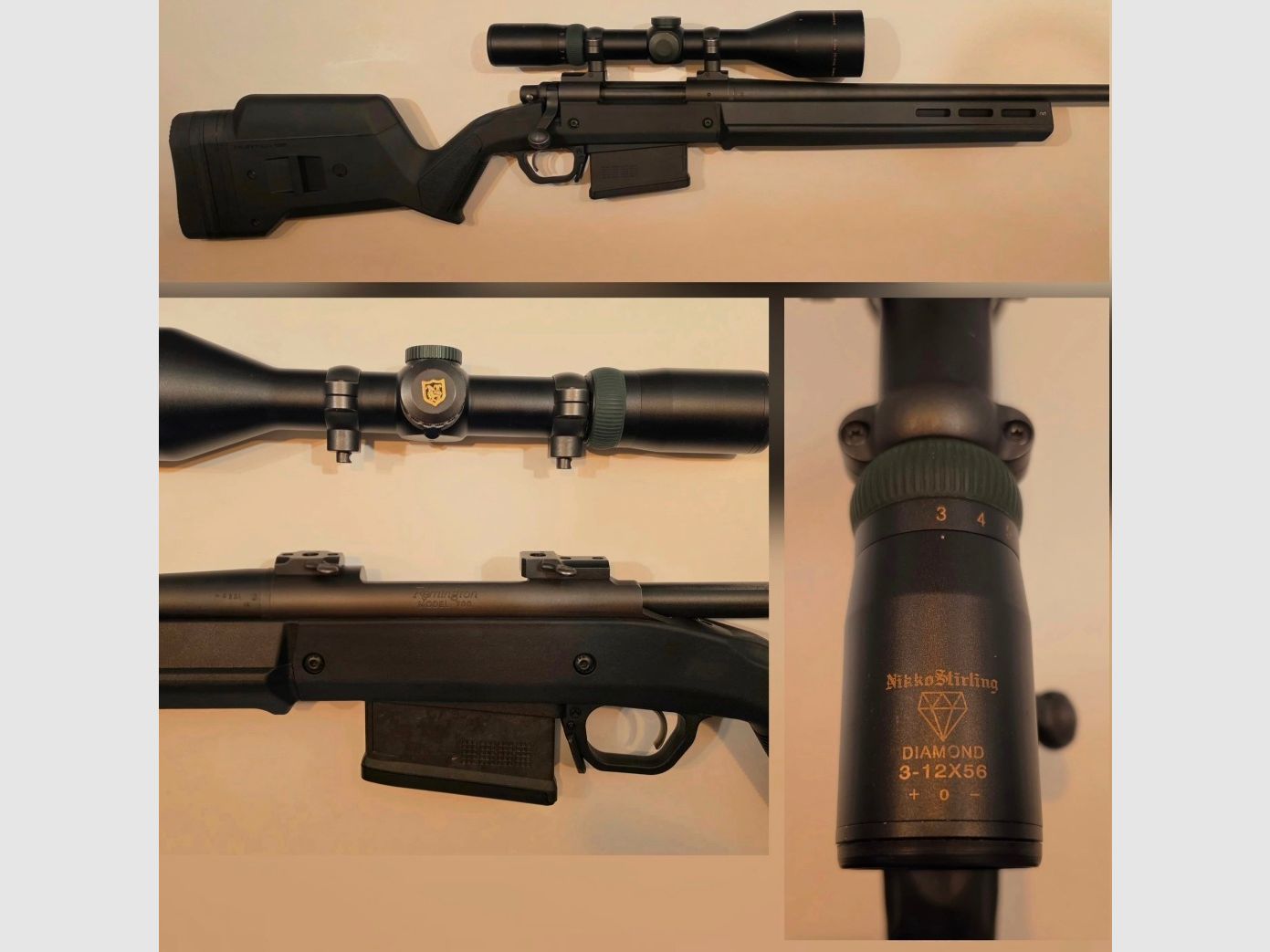 Remington 700 en .300 WinMag con nuevo stock Magpull
