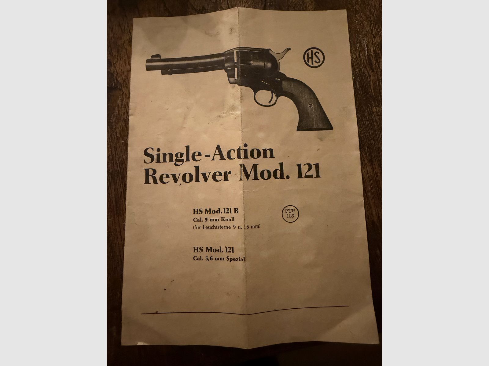 Revolver a singola azione Mod. 121