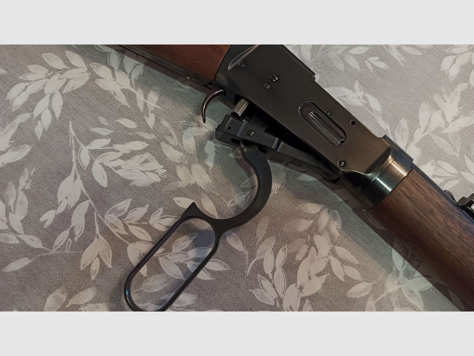 WINCHESTER 1894 TD TAKEDOWN lever-action rifle caliber .450 Marlin collector's firearm safe queen