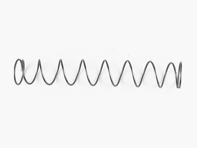 Schlittenfeder fĂĽr RĂ¶hm Modell RG 8, Ersatzteil