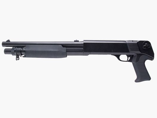 Franchi SAS 12 Czarny 6mm - Airsoft zasilany sprężyną pistolet pompowy