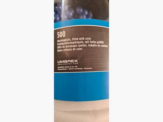 Markingballs Kaliber .43 (T4E Sport) - 300 Stück (+ / -) - Umarex Munition