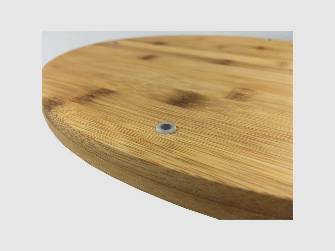 Grillfürst Pizzabrett Bambus 33 cm