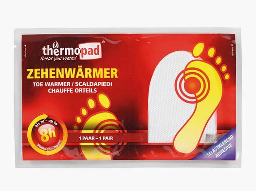 Thermopad Zehenwärmer