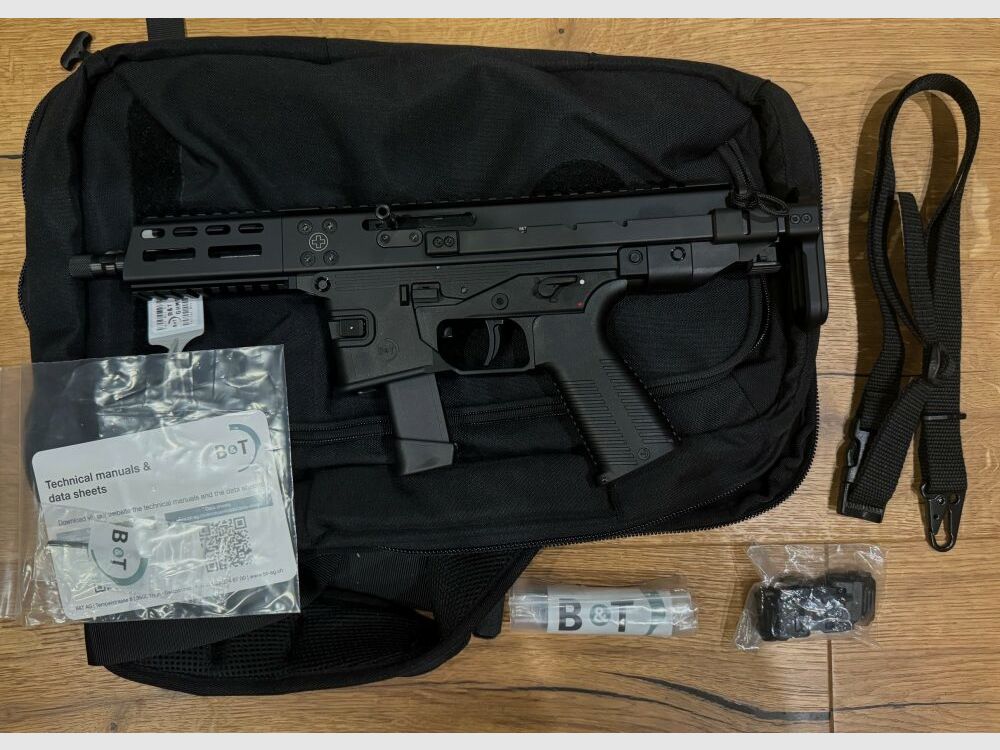 Brügger & Thomet GHM 9 G with telescopic stock