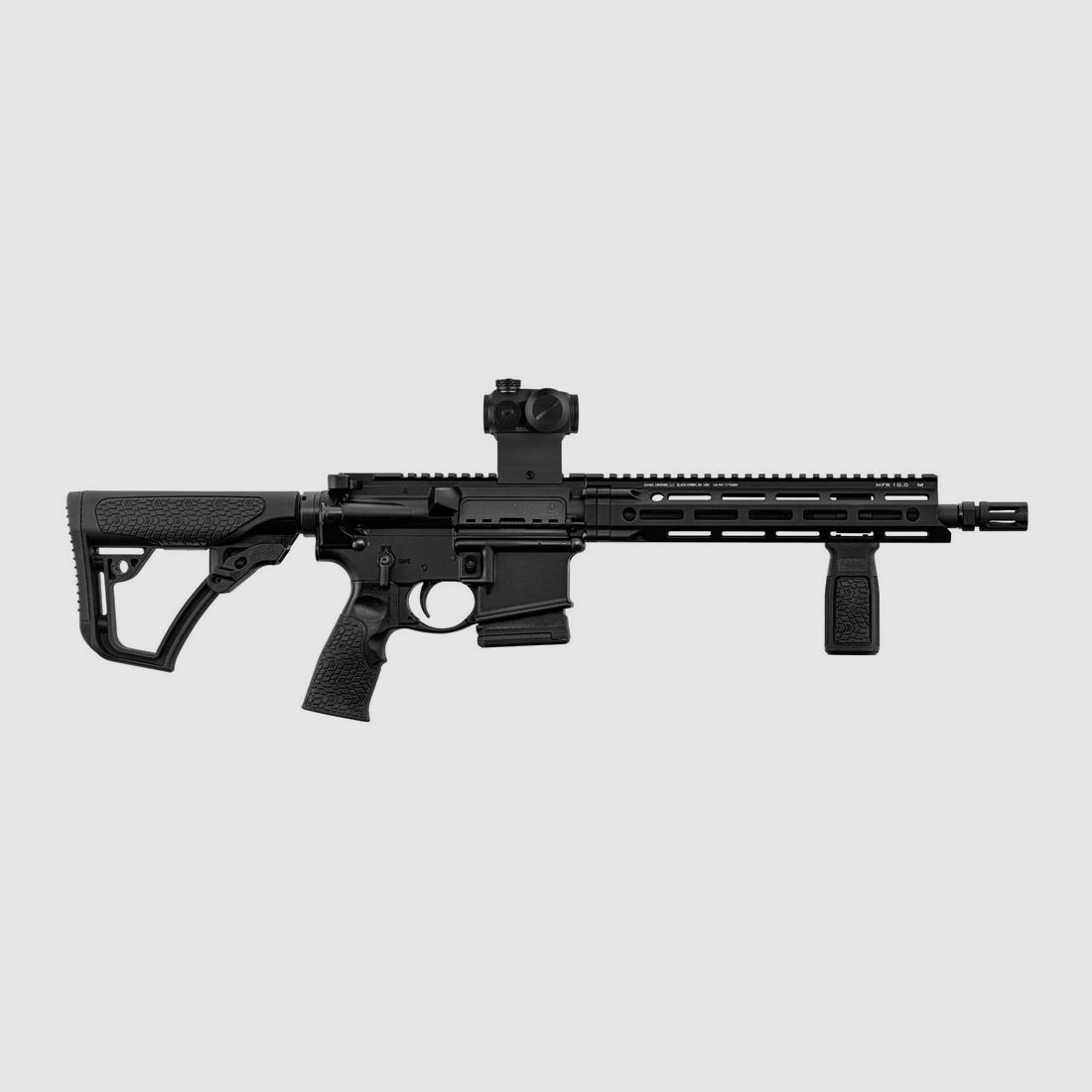 PACK DANIEL DEFENSE DDM4V7-S SCHWARZ 11,5'' KAL.5.56 + ROTPUNKT PRIMARY ARMS 2 MOA + MONTAGE ROTPUNKT