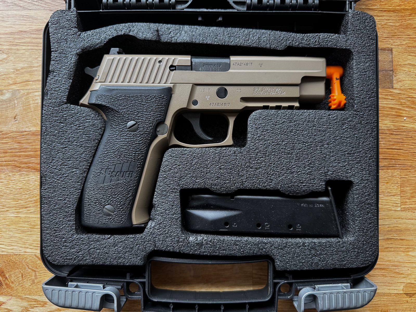 Sig Sauer P 226 MK 25 Desert FDE 9 mm Luger *wie neu* 