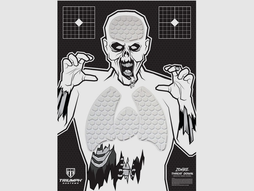 Threat Down Bleeding Zombie Target
