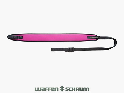 Niggeloh Gewehrriemen Universal Neopren - Pink mit Schnellverschluss