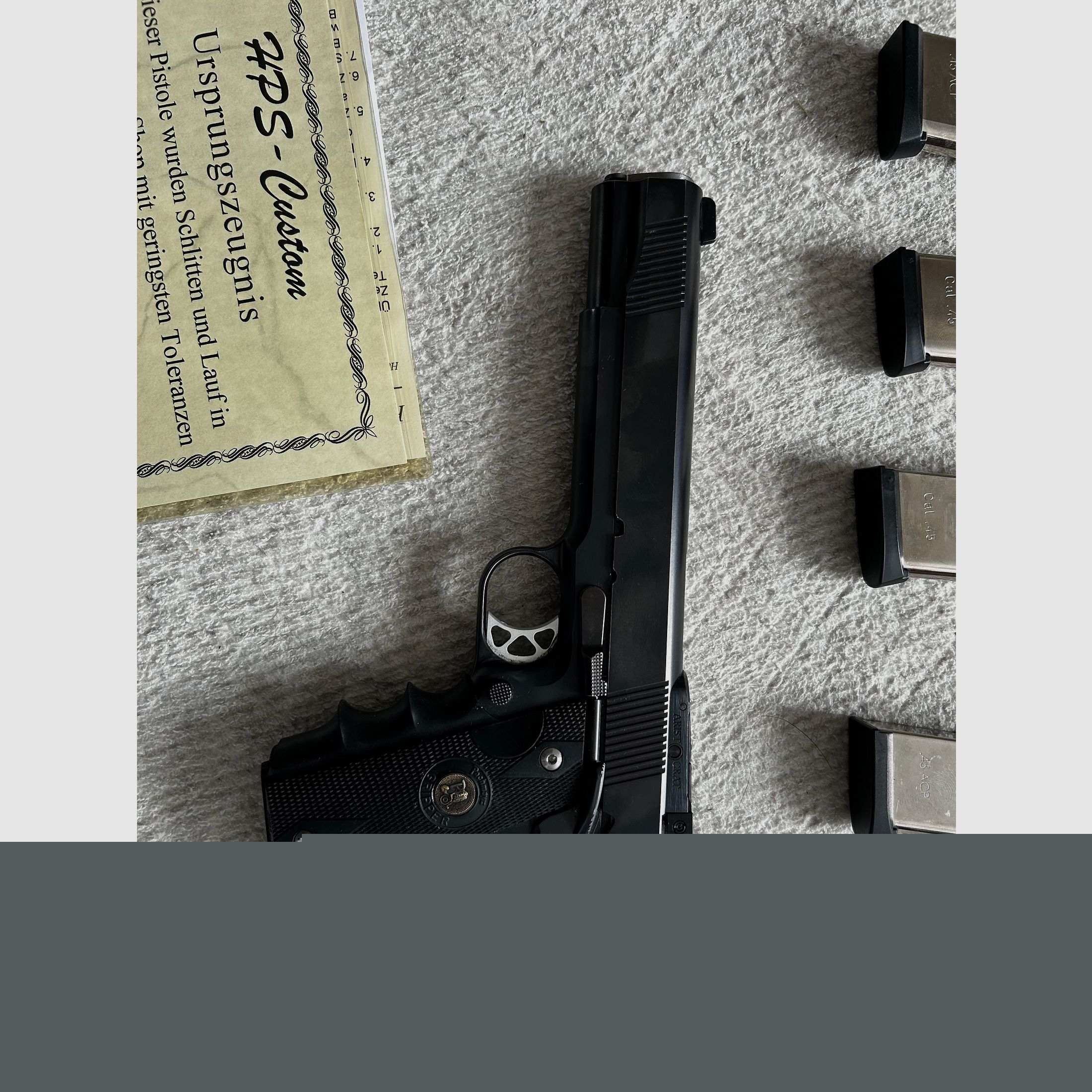 1911 HPS Target 6“ Custom Gun Aristokrat .45ACP