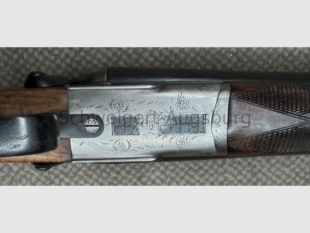 Pieper Acciaio Bayard Fucile a doppia canna 12/70;12/70