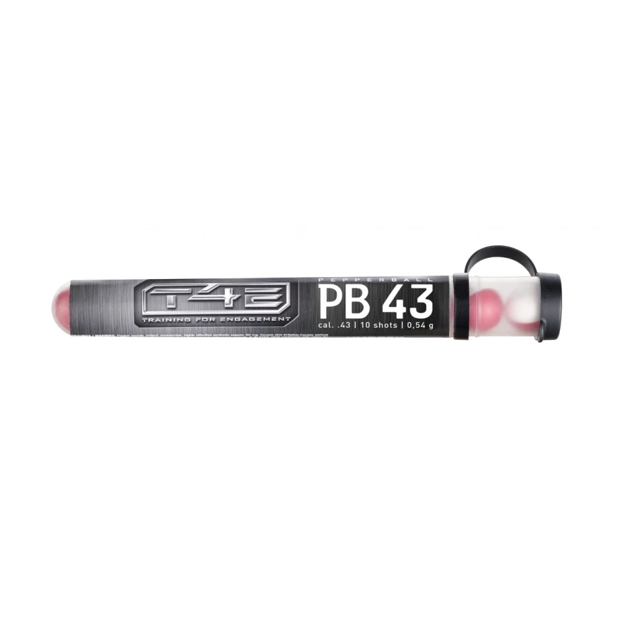 Umarex PB .43 bolas de pimienta, 10 unidades, para M&P9c TPM1 PPQ