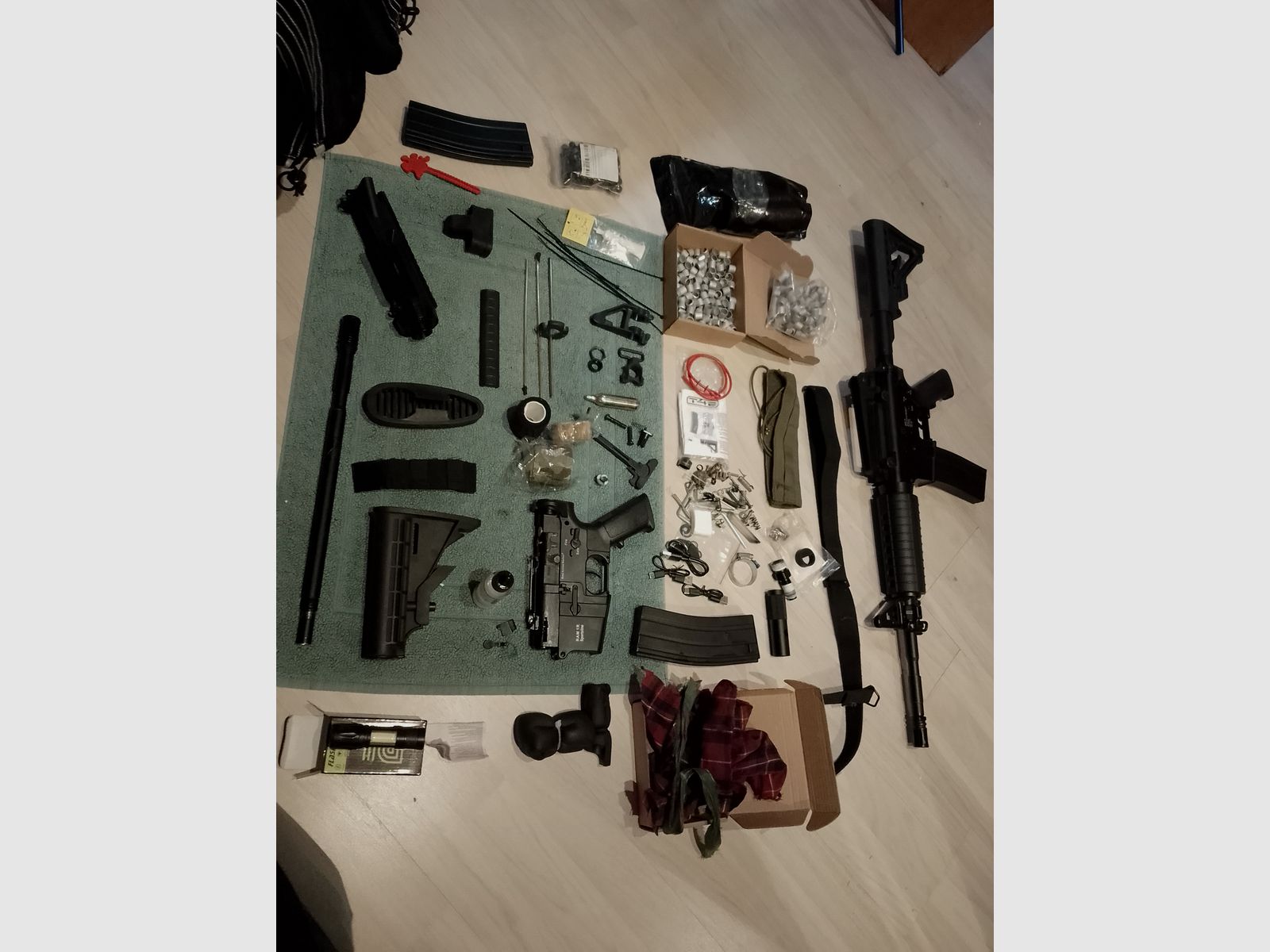 Letzte Chance! 2  .43 RAM Makierer Sturmgewehr 1R Gewehr Umarex CO2 Druckluft Set Sammlung Bastler Tausch inzahlungsnahme PCP Luftgewehr Pressluft Home Defense Festpreis 