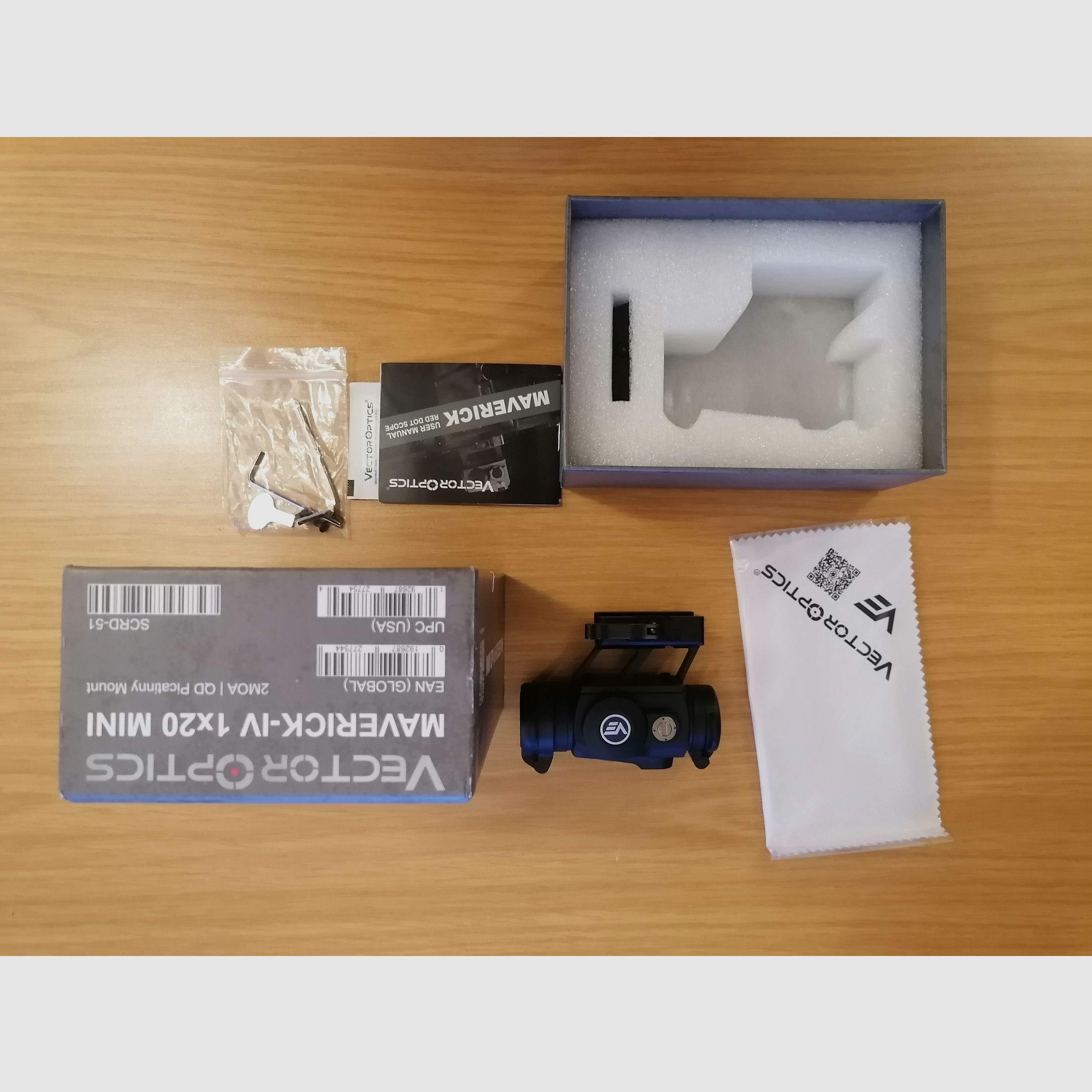 Vector Optics SCRD-51 Maverick-IV 1x20 Min