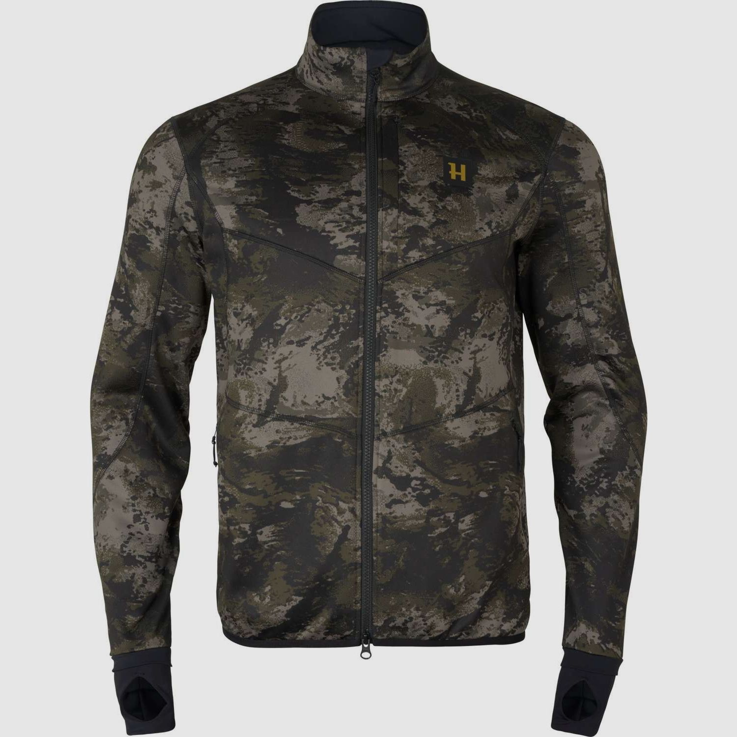 Hrkila NOCTYX Camo Volledige Rits Fleecejack