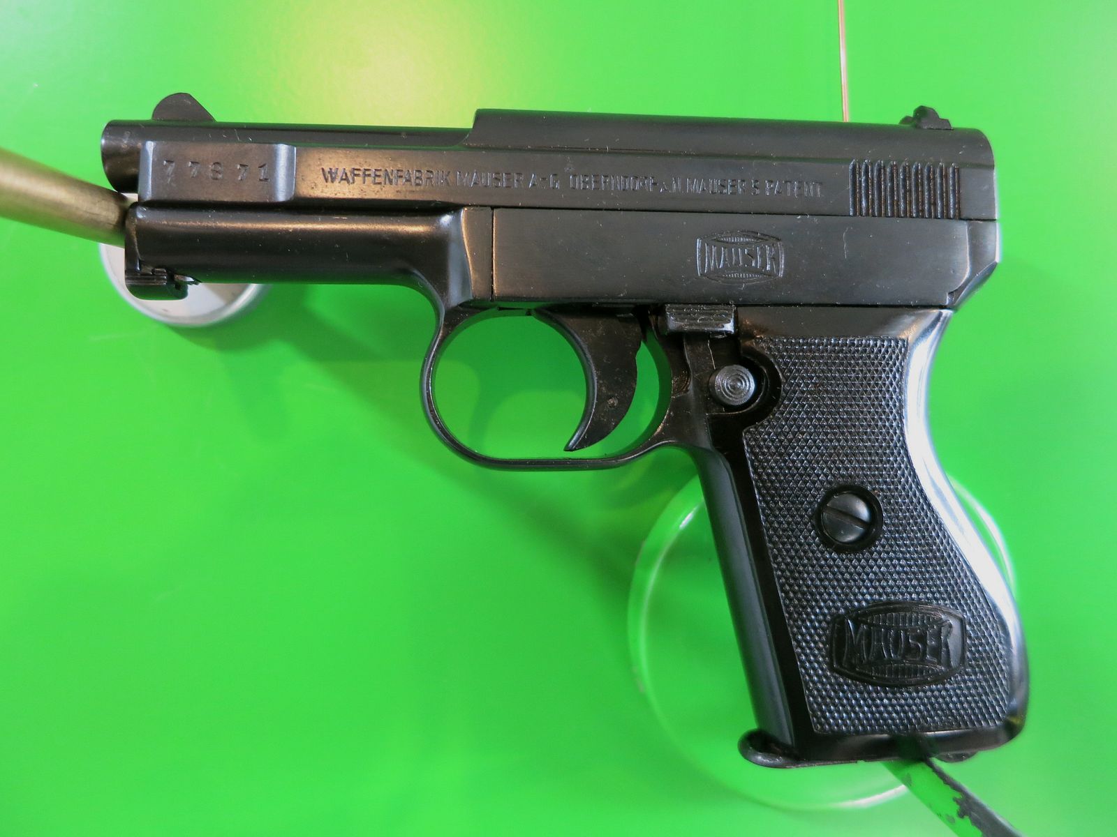 FÁBRICA DE ARMAS MAUSER A.G. OBERNDORF A.N. PATENTE DE MAUSER, Modelo 1934 (1910), Cal.6,35 mm Browning #82-