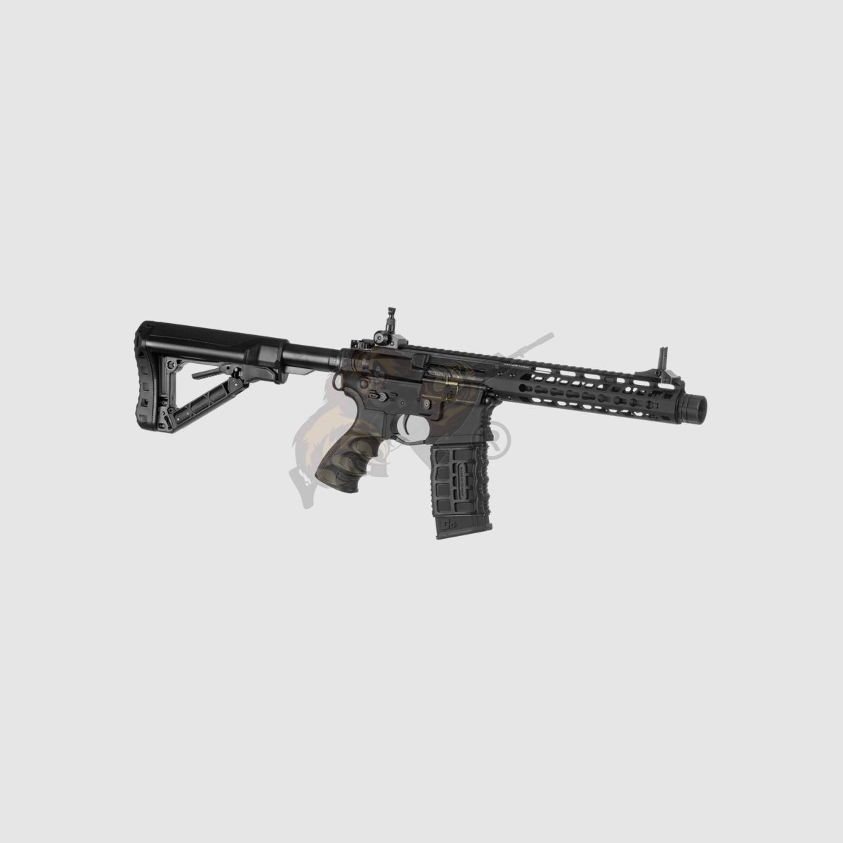 G&G GC16 Wild Hog 9" mit ETU in Schwarz Airsoft S-AEG frei ab 18
