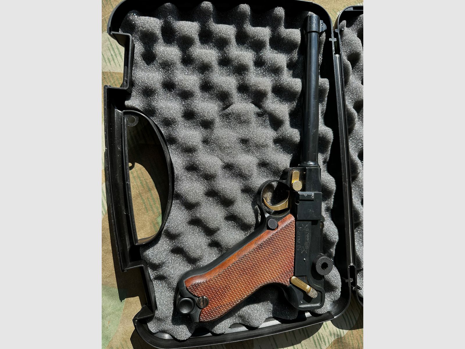 Luger 04 Marinepistole 1er Guerre mondiale 8mm coup de feu de détresse